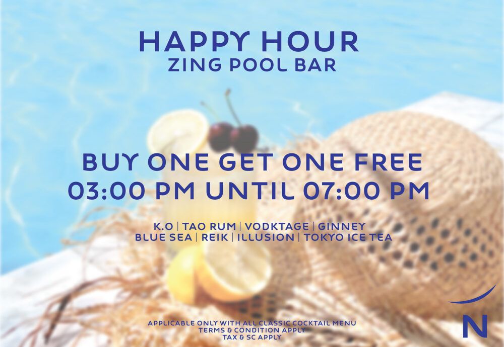 Best Happy Hour in Phuket | Novotel Phuket Kata Avista Resort